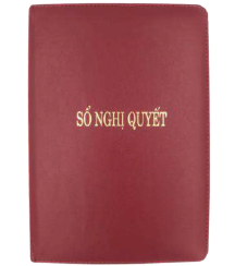 Sổ nghị quyết 160 trang (21 x 29.7 cm) (TCT)