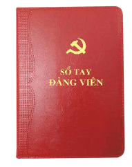 Sổ tay đảng viên bìa da 200 trang (16.5 x 24.5cm) (TCT)