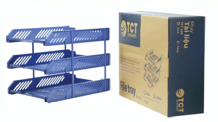 KHAY TÀI KIỆU 3 TẦNG (HIPS) TCT