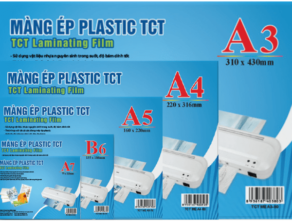 MÀNG ÉP PLASTIC A7-A3 ( TCT)